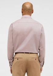 Eterna Langarmhemd COMFORT FIT NON IRON Lila/Rosa/Beige
