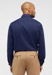 Eterna Langarmhemd COMFORT FIT NON IRON Dunkelblau