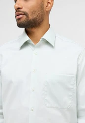 Eterna Langarmhemd COMFORT FIT NON IRON Grün/Hellgrün