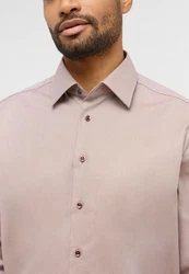Eterna Langarmhemd MODERN FIT Rosa/Lila