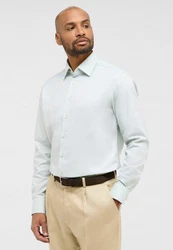 Eterna Langarmhemd MODERN FIT Hellgrün/Grün/Hellblau/Türkis