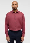 Eterna Langarmhemd MODERN FIT Rot/Dunkelrot