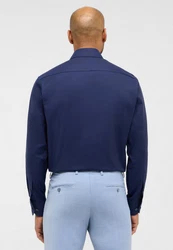 Eterna Langarmhemd MODERN FIT Dunkelblau/Blau