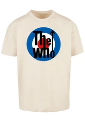 F4NT4STIC T-Shirt The Who Target Classic Weiß/Khaki