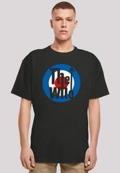 F4NT4STIC T-Shirt The Who Target Classic Schwarz/Grün/Lila/Braun/Blau