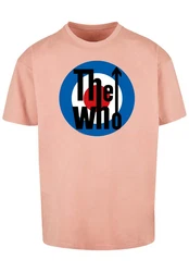 F4NT4STIC T-Shirt The Who Target Classic Khaki/Beige/Rosa/Braun