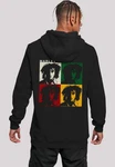 F4NT4STIC Kapuzenpullover Bob Marley Colour Blocks Schwarz/Creme/Dunkelgrün/Rot/Grau/Mischfarben