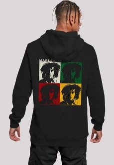 F4NT4STIC Kapuzenpullover Bob Marley Colour Blocks