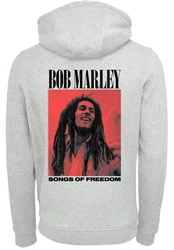 F4NT4STIC Kapuzenpullover Bob Marley Songs Of Freedom Reggae Music Grau/Braun