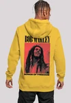 F4NT4STIC Kapuzenpullover Bob Marley Songs Of Freedom Reggae Music Gelb/Orange
