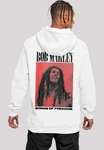 F4NT4STIC Kapuzenpullover Bob Marley Songs Of Freedom Reggae Music Braun/Weiß/Grau