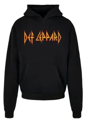 F4NT4STIC Kapuzenpullover Def Leppard Shatter Logo Schwarz/Grau/Rot/Orange