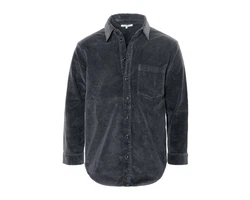 LIVING CRAFTS Cordjacke PIET Dunkelblau/Blau/Hellblau/Dunkelgrau