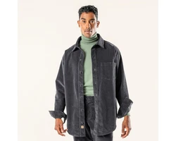 LIVING CRAFTS Cordjacke PIET Dunkelblau/Blau/Hellblau/Dunkelgrau