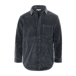 LIVING CRAFTS Cordjacke PIET Dunkelblau/Blau/Hellblau/Dunkelgrau
