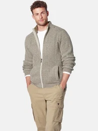 Strickjacke GIORTALLI mit seitlichen Eingrifftaschen