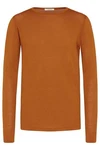 wunderwerk Wollpullover Core Crewknit Orange/Braun