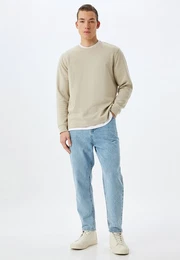 Loose-fit-Jeans Normale Leibhhe Loose