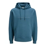 Jack & Jones Sweatshirt JJESTAR (1-tlg) saphir/weiß