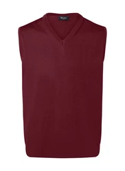 MAERZ Muenchen Pullunder Dunkelrot/Bordeaux/Rot