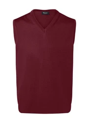 MAERZ Muenchen Pullunder Dunkelrot/Bordeaux/Rot