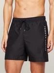 Tommy Hilfiger Badeshorts MEDIUM DRAWSTRING 'Authentic' blau/knallrot/schwarz/weiß