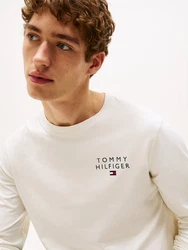 Tommy Hilfiger Underwear Schlafanzug LS WOVEN PJ SET PRINT DRAWSTRING ivory/small buffalo oxford check