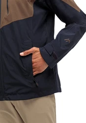 Maier Sports Outdoorjacke Halny rec M Herren Funktionsjacke Braun/Blau