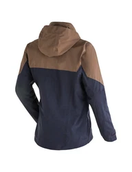 Maier Sports Outdoorjacke Halny rec M Herren Funktionsjacke Braun/Blau