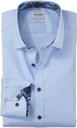OLYMP Businesshemd Level 5 Hellblau/Blau/Dunkelblau/Pastell