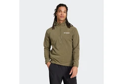adidas TERREX Fleecejacke MT ESS HZ FL Khaki/Dunkelgrün
