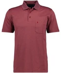 RAGMAN Poloshirt Bordeaux/Dunkelrot/Rot