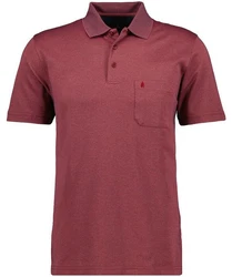 RAGMAN Poloshirt Bordeaux/Dunkelrot/Rot