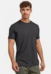 Indicode T-Shirt INKilmon Dunkelgrau/Grau/Schwarz