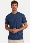 Indicode T-Shirt INKilmon Hellblau/Dunkelblau/Blau