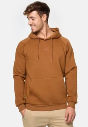 Indicode Kapuzenpullover Virginia Braun/Orange