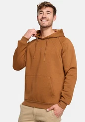 Indicode Kapuzenpullover Virginia Braun/Orange