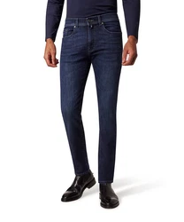 Pierre Cardin 5-Pocket Jeans Lyon Tapered Futureflex Dunkelblau/Blau