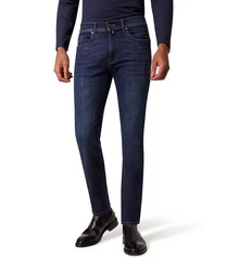 Pierre Cardin 5-Pocket Jeans Lyon Tapered Futureflex Dunkelblau/Blau