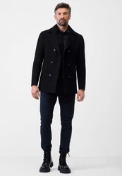 RICANO Kurzmantel Vincenzo Dunkelblau/Schwarz/Hellblau/Blau