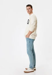 Slim-fit-Jeans Normale Leibhhe Slim