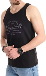 Jack & Jones Tanktop Rot/Schwarz