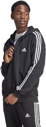 adidas Sportswear Sweatshirt M 3S FL FZ HD SCHWARZ
