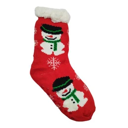Haussocken Herren Httensocken mit ABS Stoppersohle (1-Paar) Httenschuhe, Wolkenfutter, dicke sehr warme geftterte Socken