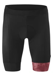Gonso Fahrradhose Essential Shorts Kit Herren Rennradhose mit Sitzpolster Rosa/Bordeaux/Dunkelrot/Rot