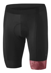 Gonso Fahrradhose Essential Shorts Kit Herren Rennradhose mit Sitzpolster Rosa/Bordeaux/Dunkelrot/Rot