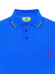 Strandwetter Poloshirt Herren Polohemd Carl Blau/Dunkelblau/Hellblau