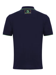 Strandwetter Poloshirt Herren Polohemd Carl Dunkelblau/Blau/Türkis/Lila