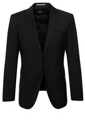 BOSS Anzugsakko H-Huge Schwarz/Dunkelgrau/Hellblau