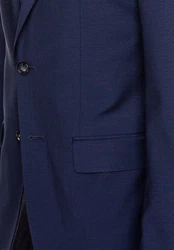 BOSS Anzugsakko H-Huge Dunkelblau/Hellblau/Blau